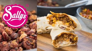 Sallys TexMexBurritos  ChiliWraps  Sallys Welt [upl. by Ahto373]