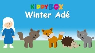 Winter adé  Kinderlieder zum Mitsingen  KIDDYBOXTV [upl. by Beaner350]