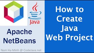 How to Create Java Web Project in NetBeans [upl. by Girard]