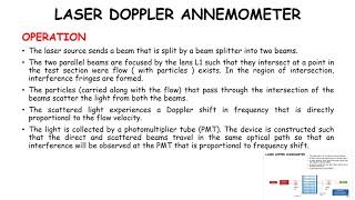 Laser Doppler Anemometer [upl. by Itnavart]