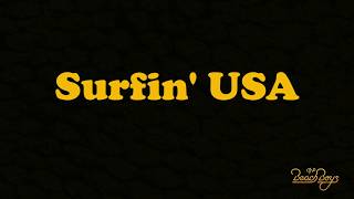 The Beach Boys  Surfin USA lyrics [upl. by Beck634]