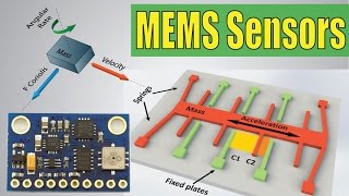 How MEMS Accelerometer Gyroscope Magnetometer Work amp Arduino Tutorial [upl. by Elleval]