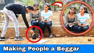 Making People Beggar Prank  Part 6  Prakash Peswani [upl. by Ecyrb]