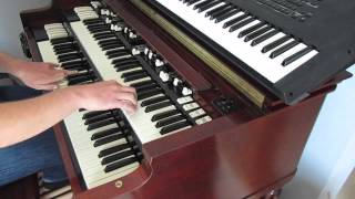 A Whiter Shade Of Pale Cover on Hammond B3 [upl. by Nedyarb]