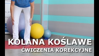 KOLANA KOŚLAWE  Ćwiczenia korekcyjne wad postawy [upl. by Etterual380]