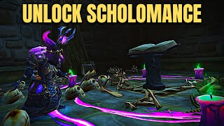 How to Unlock Old Scholomance  WoW Tutorial [upl. by Arayk48]