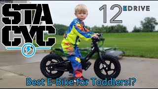 The BEST Stability Bike for Toddlers  Stacyc 12 eDrive [upl. by Dorn]