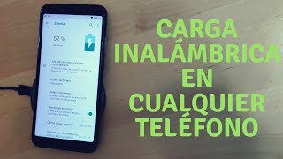 Como tener Carga Inalámbrica en cualquier teléfono Android [upl. by Llehsim]