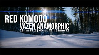 Winter Wonderland  RED Komodo  Vazen Anamorphic [upl. by Normi]