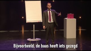 Arnout Van den Bossche over wat je baas écht denkt [upl. by Wasserman569]