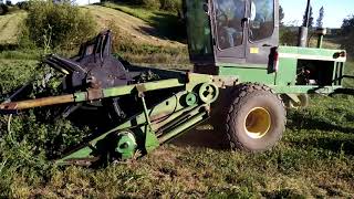 John Deere 2280 Swather [upl. by Sitruk]