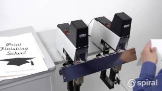 Rapid 106 Electric Saddle Stapler [upl. by Iddo441]