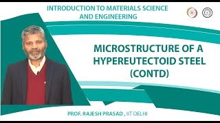 Microstructure of a Hypereutectoid Steel Contd [upl. by Nickey599]