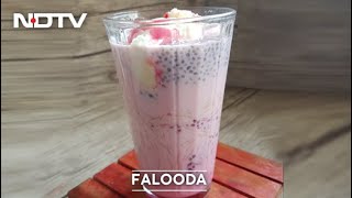 How To Make Falooda  Easy Falooda Recipe Video [upl. by Wilhelm]