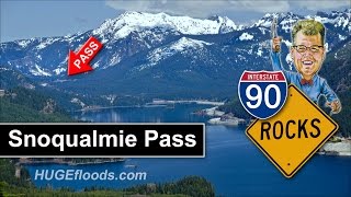 Snoqualmie Pass in the Cascade Range [upl. by Sutton]