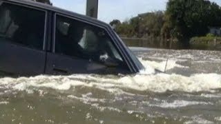 What to Do Car Sinking in Water Only Seconds to React [upl. by Gurl120]