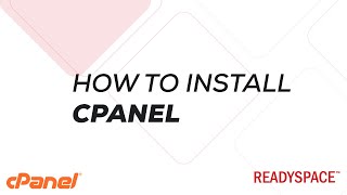 How to install cPanel into your server [upl. by Rufe]