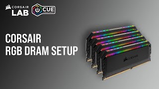 How To Set Up CORSAIR RGB RAM in iCUE 5 [upl. by Player414]