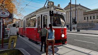 TramSim Vienna  The Tram Simulator  Gameplay [upl. by Sisson]