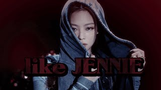 JENNIE  like JENNIE Official Lyric Video [upl. by Arola]