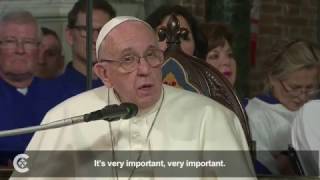 Pope explains ecumenical dialogue [upl. by Kenlee]