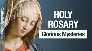 HOLY ROSARY  Glorious Mysteries Sunday amp Wednesday [upl. by Adachi103]