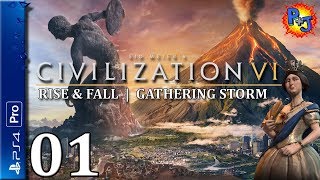 Lets Play Civilization VI PS4 Pro  Victoria England Gameplay Episode 1  Civ 6 Console Expansions [upl. by Israeli]