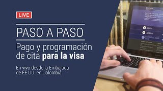 Pago y programación de cita para la visa [upl. by Raamaj]