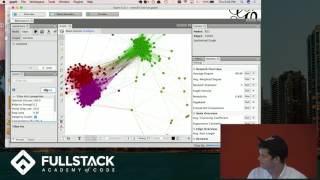 Gephi Tutorial  How to use Gephi for Network Analysis [upl. by Nuawad]