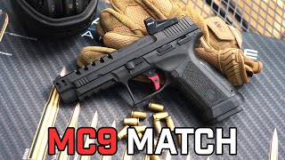 EAAGirsan MC9 Match Striker Fired 9mm Pistol with Micro RedDot Optic [upl. by Oloap]