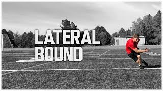 Lateral Bounds ‘Lateral Jumps’  Lateral Power amp Agility Training [upl. by Andra610]