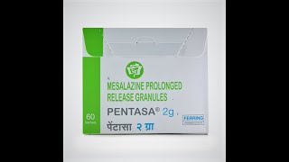 PENTASA 2GM SACHET  MESALAZINE [upl. by Edge]