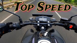 Yamaha FZS V3 Top Speed Test [upl. by Ark]