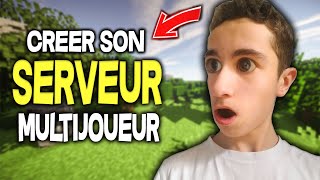 Créer un serveur MINECRAFT GRATUIT en multijoueur  2021 [upl. by Hadrian]