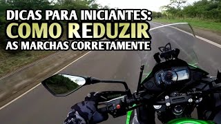 DICAS PARA PILOTOS INICIANTES COMO REDUZIR AS MARCHAS CORRETAMENTE [upl. by Waldner]