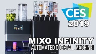 Mixo Infinity Automated Cocktail Machine at CES 2019 [upl. by Macdermot]