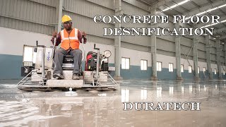 Duratech Concrete floor densification [upl. by Alysia]