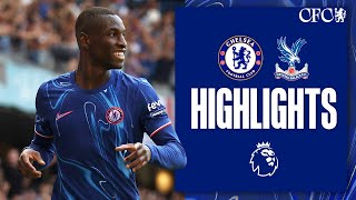 Chelsea 11 Crystal Palace  HIGHLIGHTS  Premier League 202425 [upl. by Kafka18]