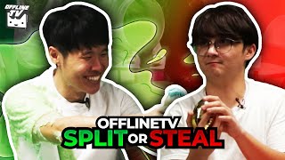 OFFLINETV SLIME SPLIT OR STEAL [upl. by Ailito]