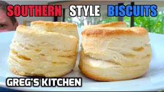 HOW TO MAKE BISCUITS  3 Ingredients  Gregs Kitchen [upl. by Tinor972]