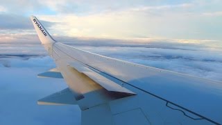 STUNNING Ryanair Landing at London Stansted Airport  Onboard Boeing 737800 EIFRR Full HD [upl. by Cosimo]