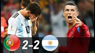 Portugal vs Argentina 22  All Goals amp Extended Highlights Last Matches [upl. by Gustaf]