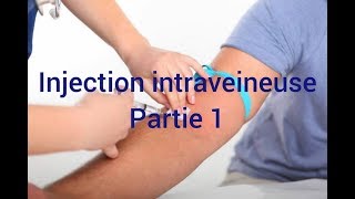 injection intraveineuse 1  préparation dinjection [upl. by Malchy]