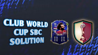 CLUB WORLD CUP SBC SOLUTION MADFUT 22 [upl. by Allys]