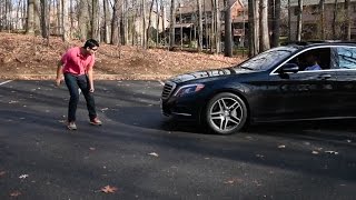 Mercedes Autonomous Braking Demonstration [upl. by Eenet887]