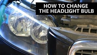 How to Change a Car Headlight Bulb [upl. by Kcirdneh639]