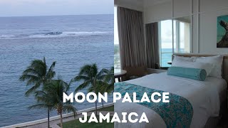 Room Tour of Ocean View Suite at Moon Palace Jamaica [upl. by Ardnassela526]