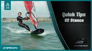 Windsurfing Quick Tips Stance [upl. by Georgi944]