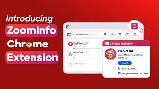 ZoomInfo Chrome Extension Generate Leads from Your Browser [upl. by Neirad891]