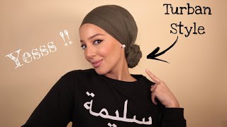 TUTO TURBAN BY SALIMA ALIANI [upl. by Aiekan]